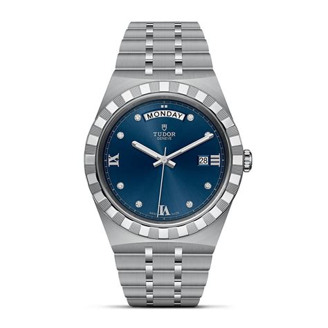 tudor royal 41mm blue diamond|tudor royal watch price.